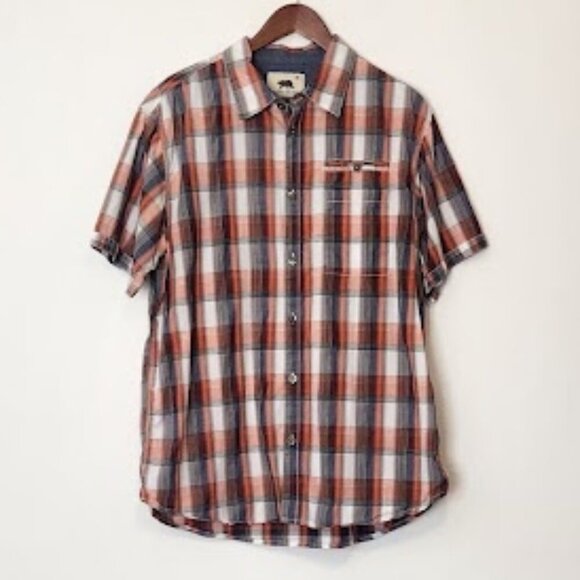 Dakota Grizzly Men's Short Sleeve Button-down Shirt Size XL - Picture 1 of 7